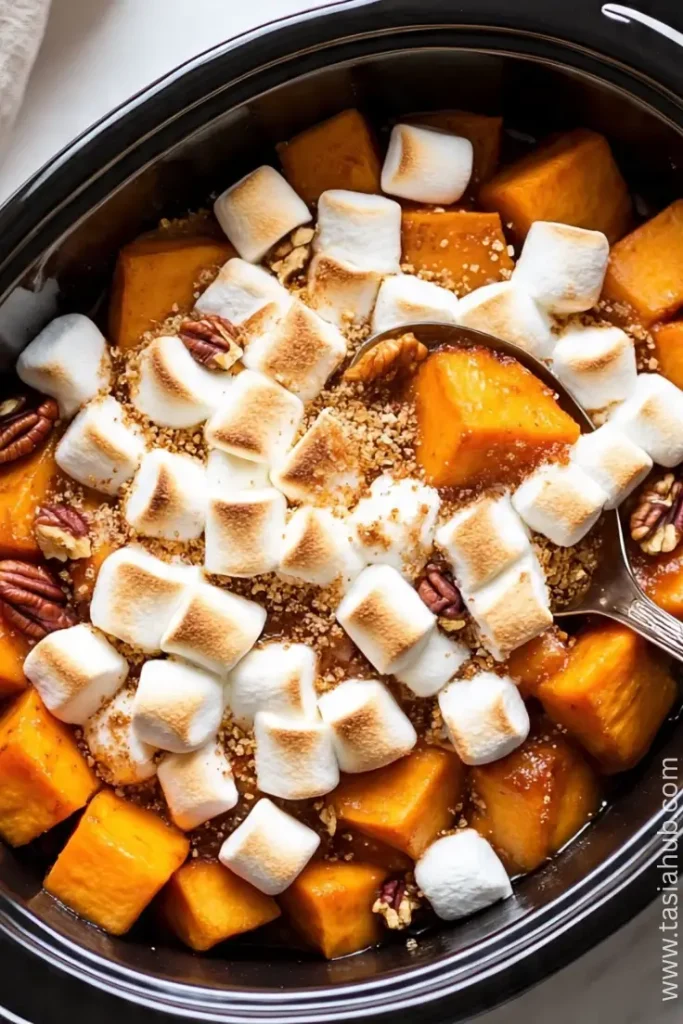 crockpot sweet potato casserole 1