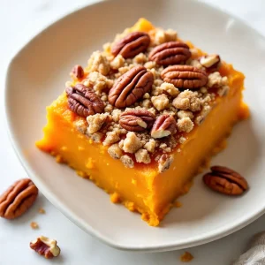 Gluten free sweet potato casserole