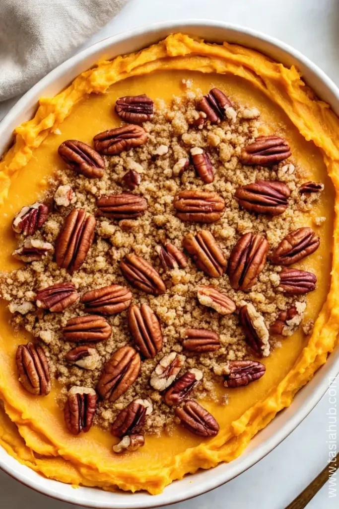 southern maple sweet potato casserole 1