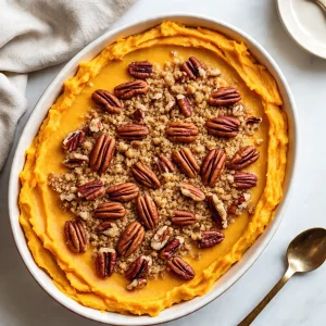 Southern maple sweet potato casserole