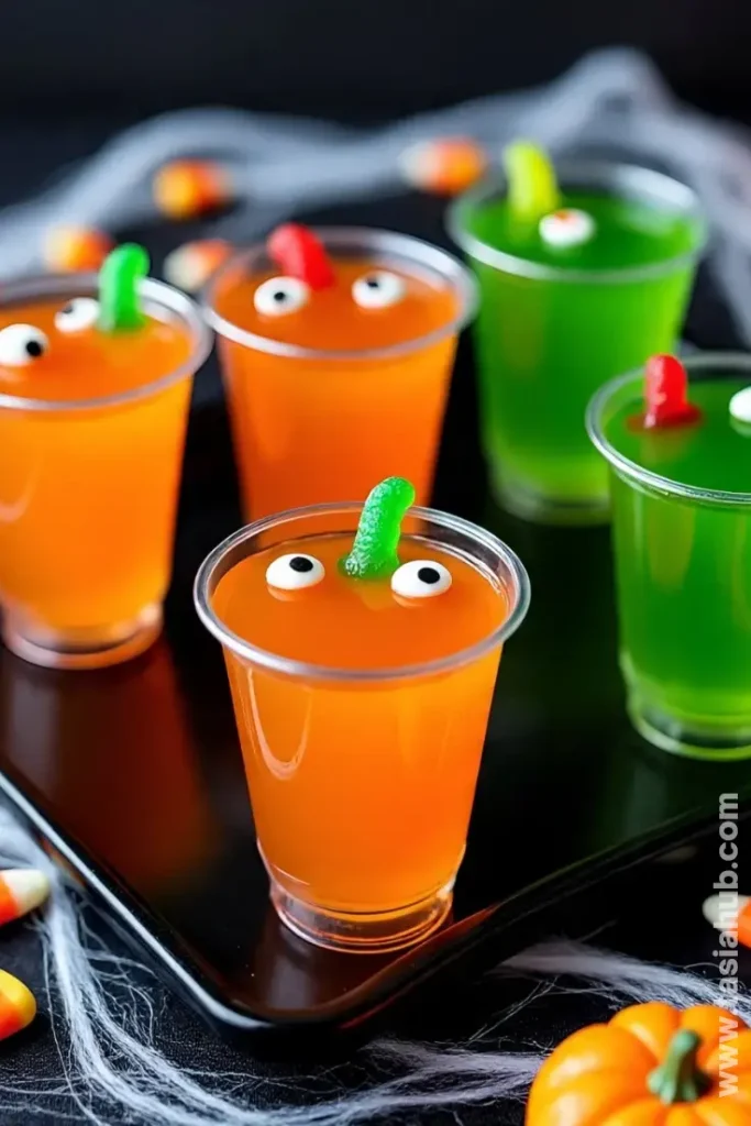 spooky Tequila jello shots