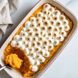 Sweet potato casserole with canned yams