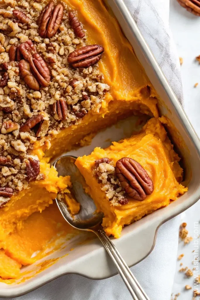 sweet potato casserole with streusel 1