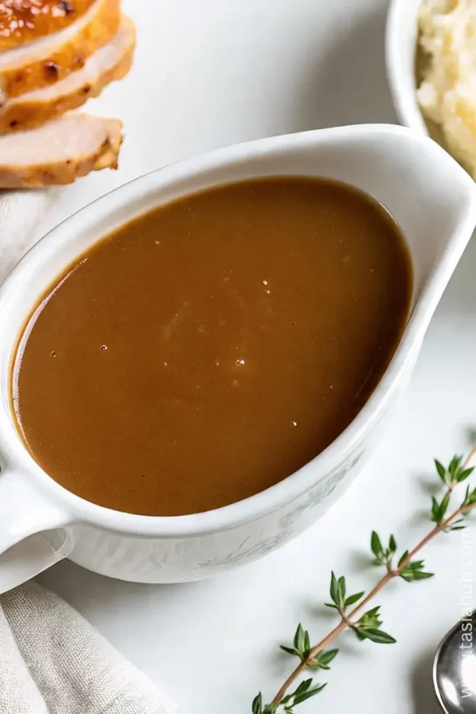 turkey gravy with drippings 1