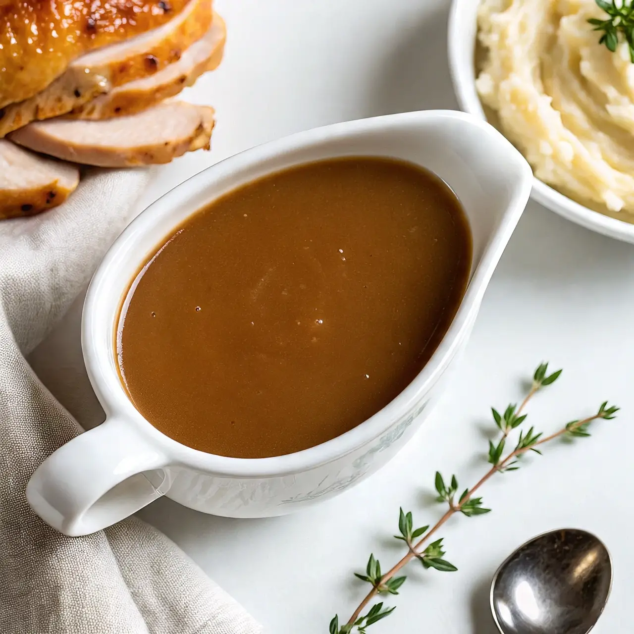 Homemade Turkey Gravy With Drippings