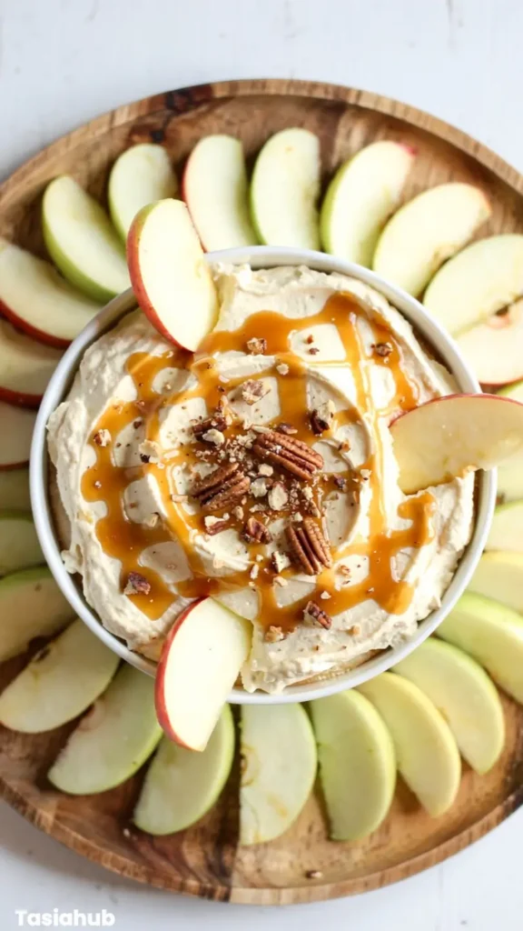 Caramel Apple Cheesecake Dip