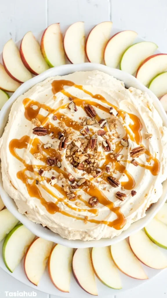 Caramel Apple Cheesecake Dip recipe