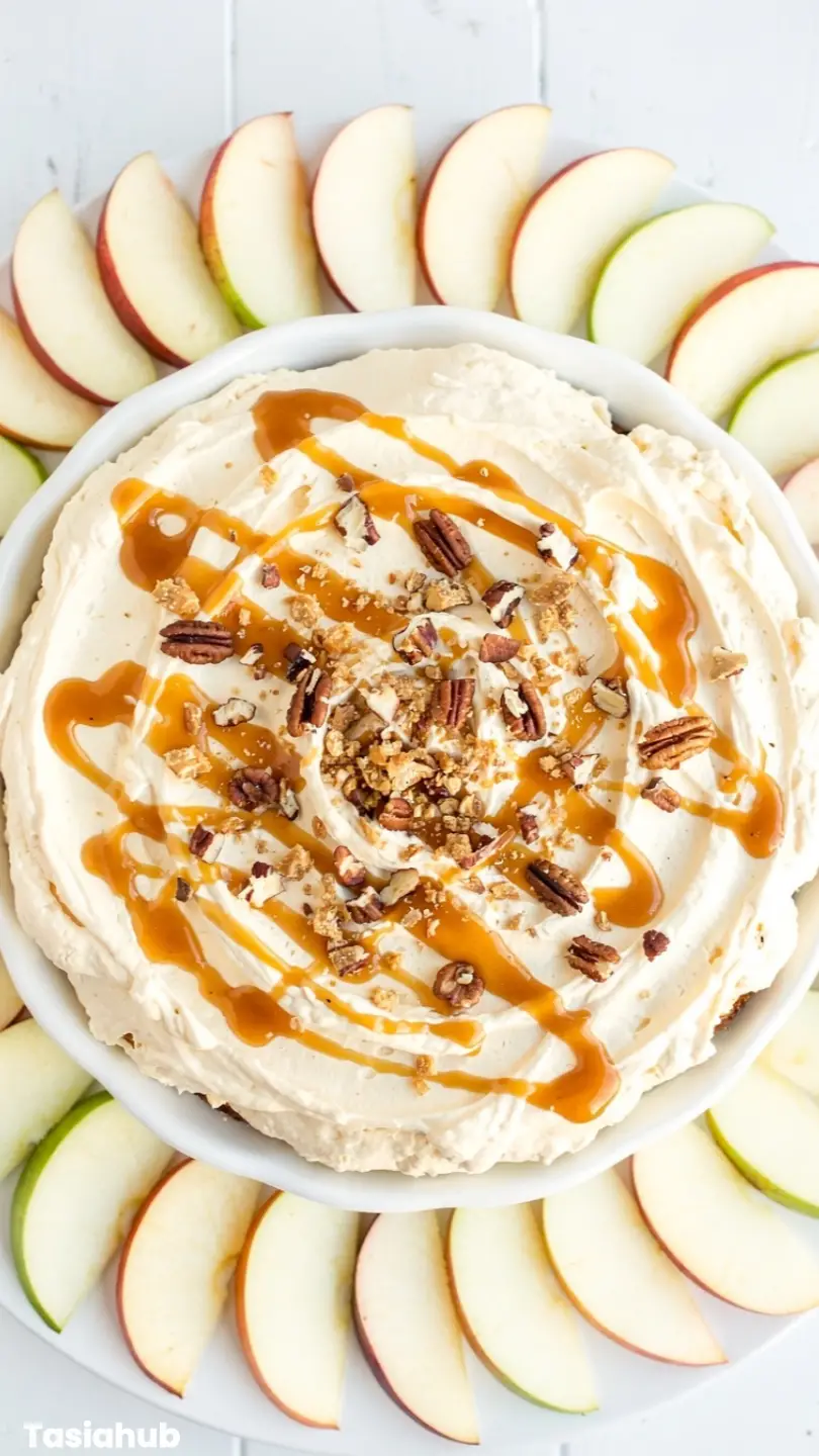 Caramel Apple Cheesecake Dip recipe