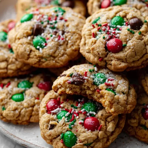 christmas monster cookies