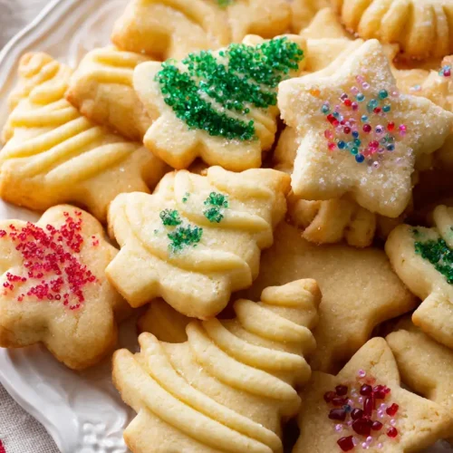 christmas spritz cookies