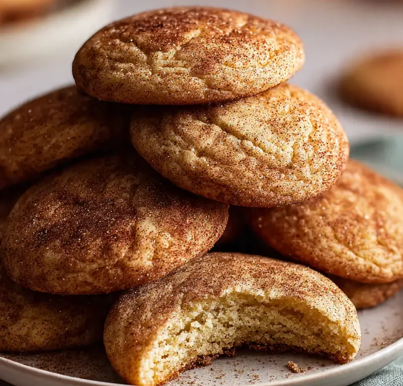 gluten free christmas snickerdoodle cookies
