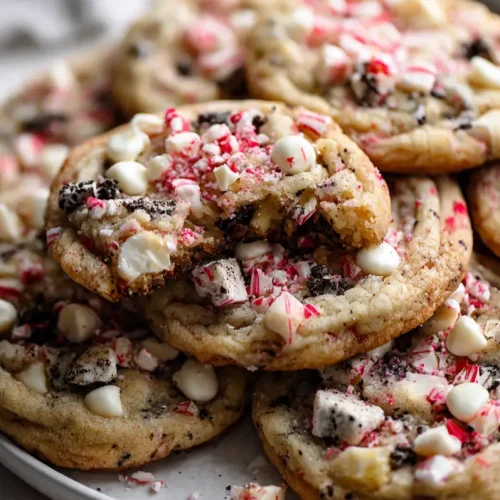 oreo peppermint crunch cookies
