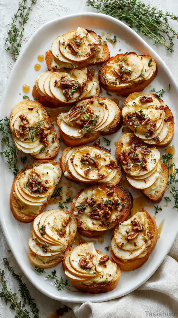 apple brie crostini recipe