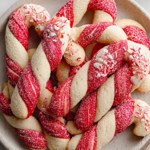 candy can christmas cookies