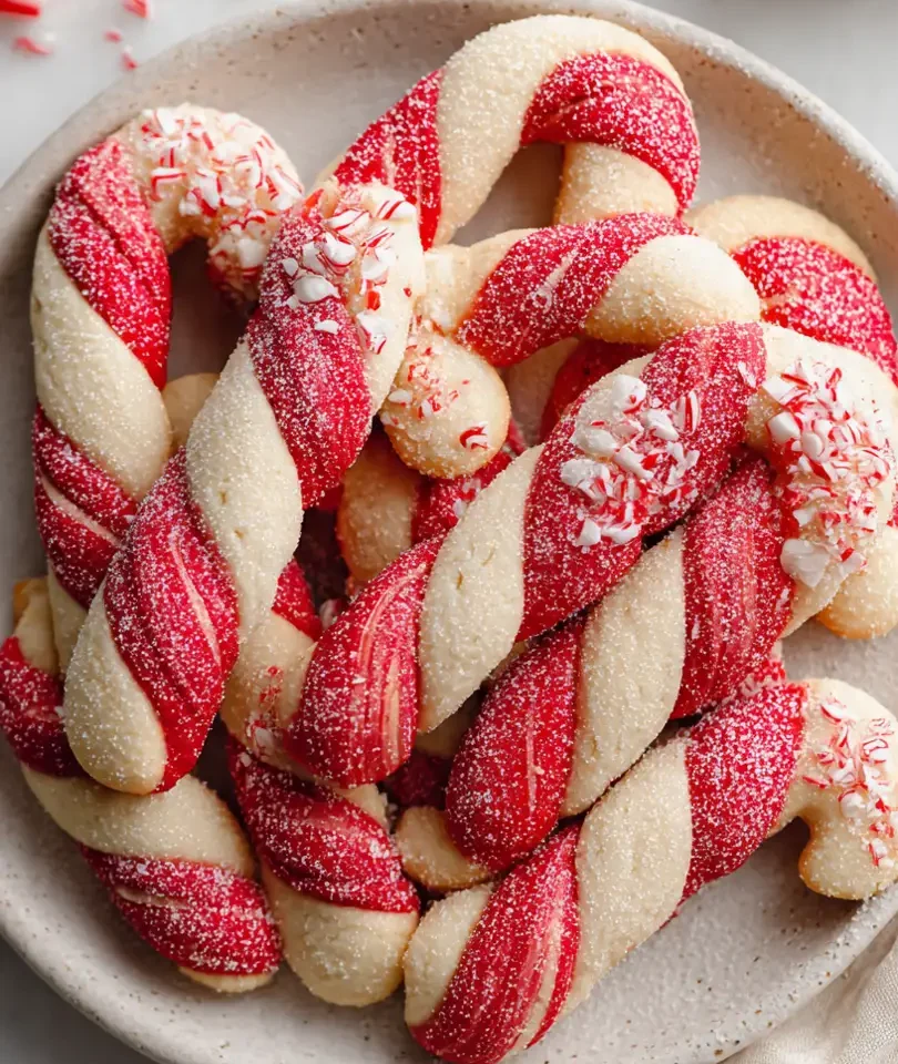 candy can christmas cookies