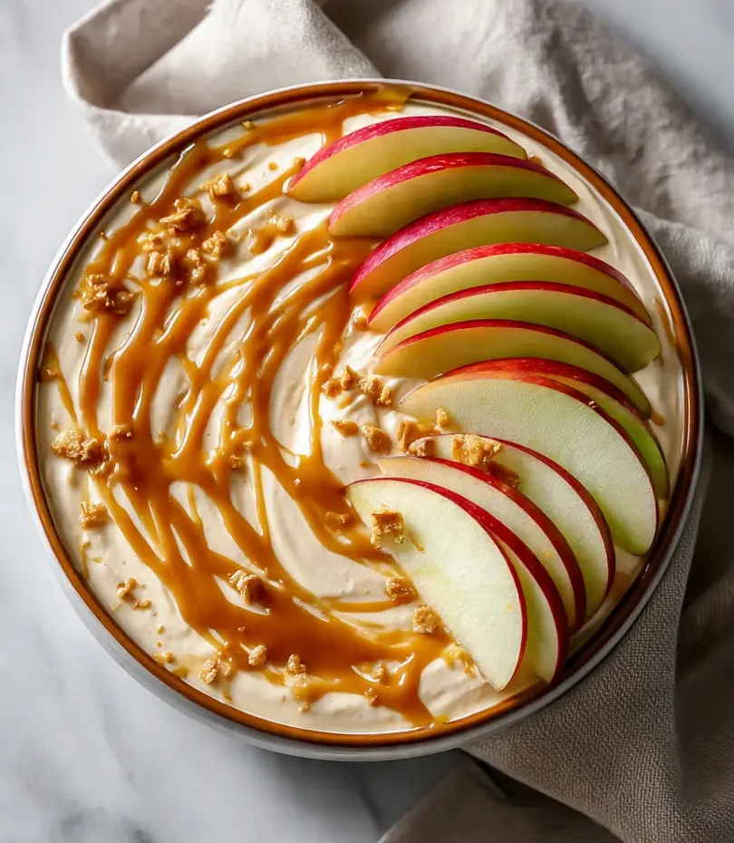 caramel apple cheesecake dip recipe e1759762879112