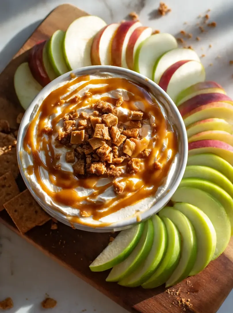 caramel apple dip with cream cheese e1759763039407