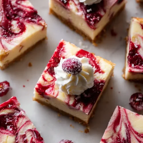 cranberry cheesecake bars