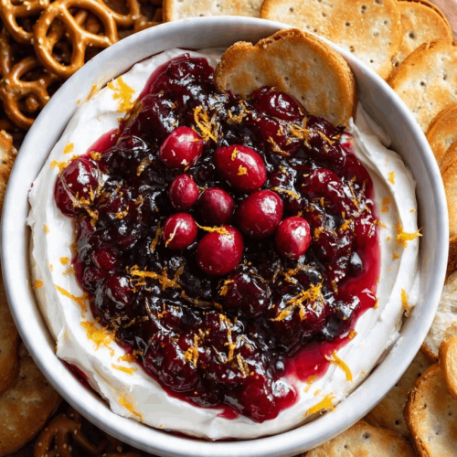 cranberry cream cheese dip