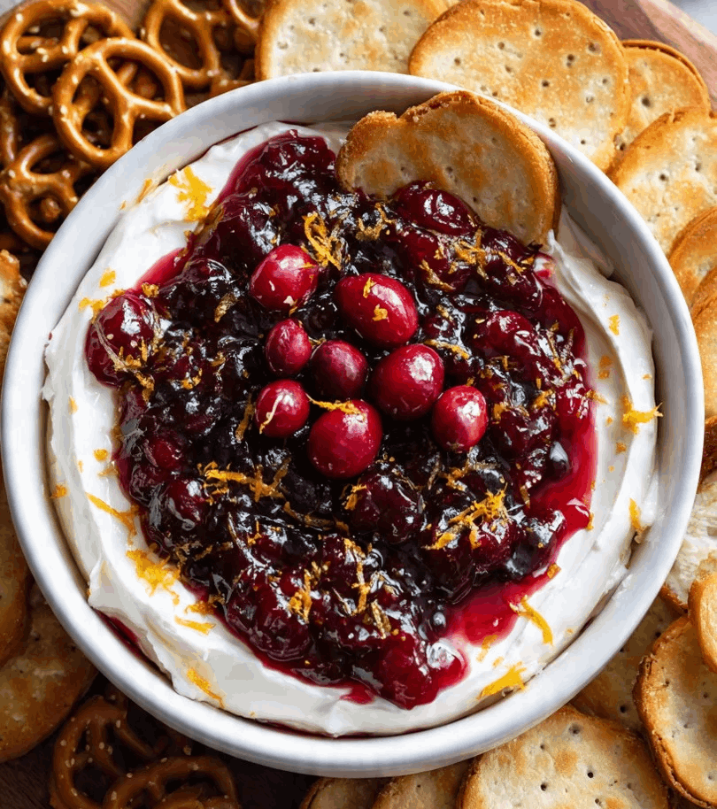 cranberry cream cheese dip
