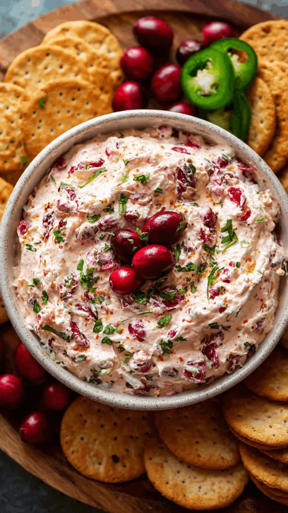 cranberry jalapeno cream cheese dip