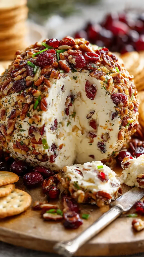 cranberry pecan cheeseball recipe