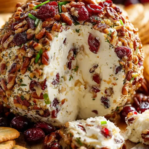 cranberry pecan cheeseball