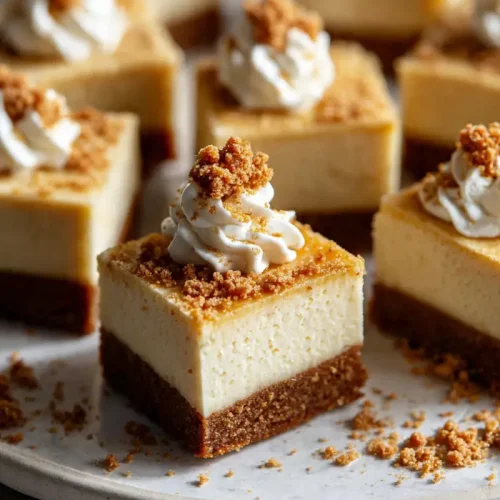 gingerbread cheesecake bars