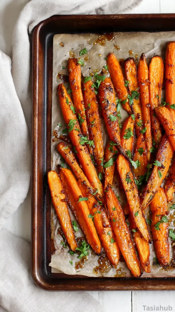 honey glazed roasted carrots
