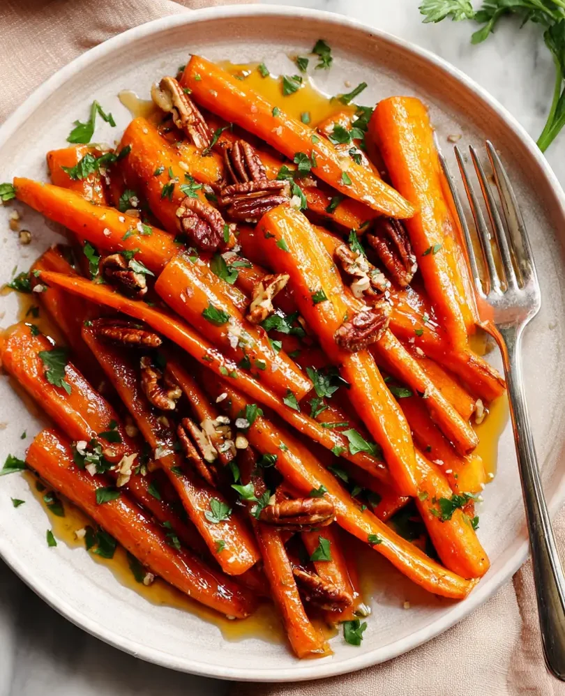 Honey Glazed Roasted Carrots