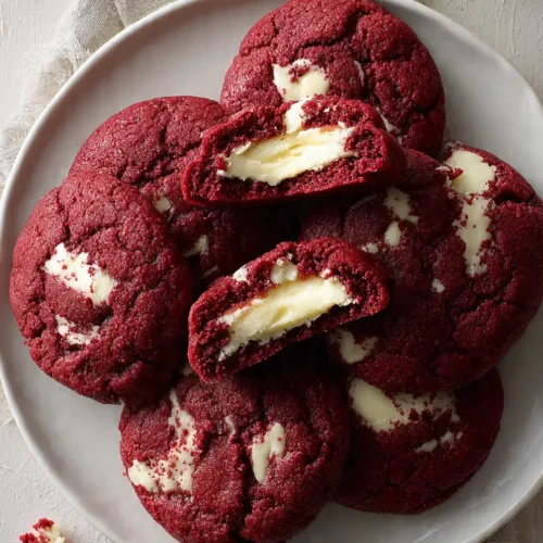 red velvet cookies with cream cheese filling