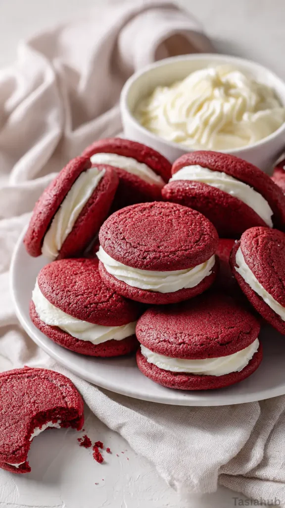 red velvet sandwich cookies recipe