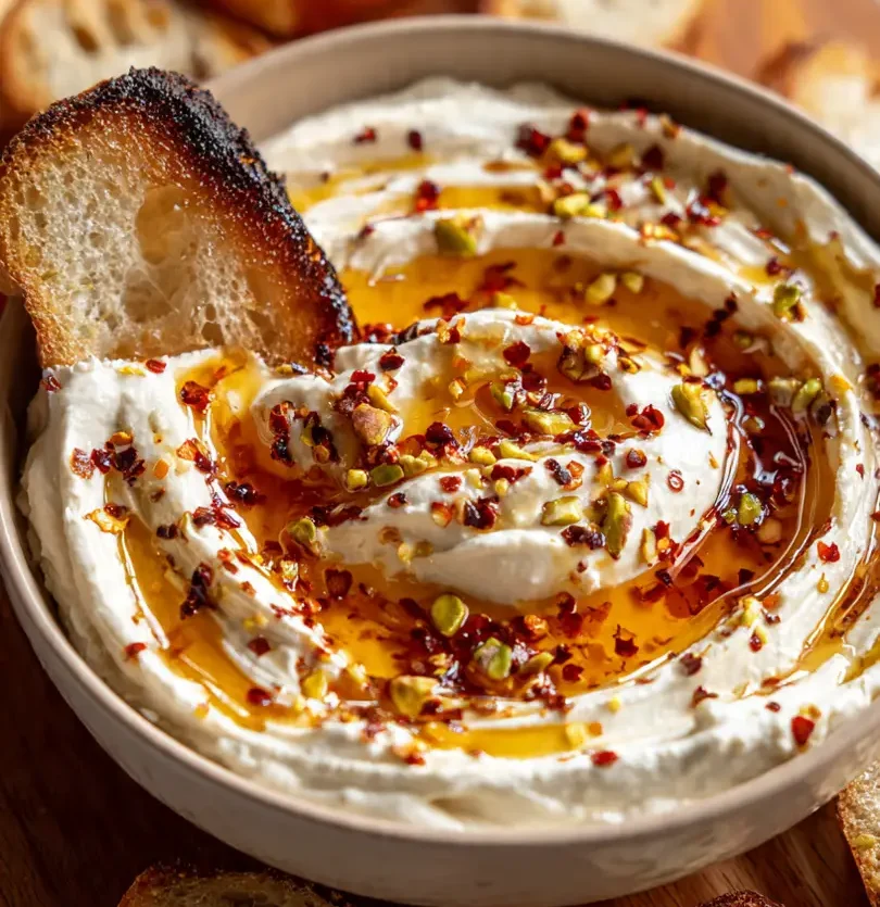 ricotta dip with hot honey recipe e1759765495801