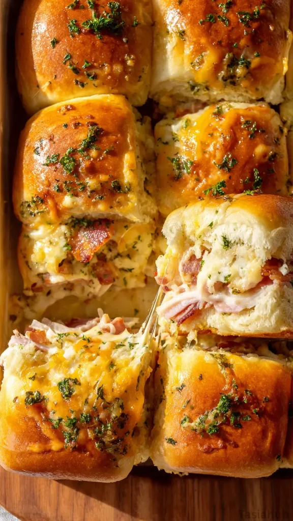 turkey bacon ranch sliders