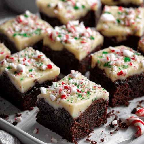 christmas brownies