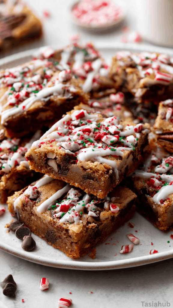 Christmas cookie bars