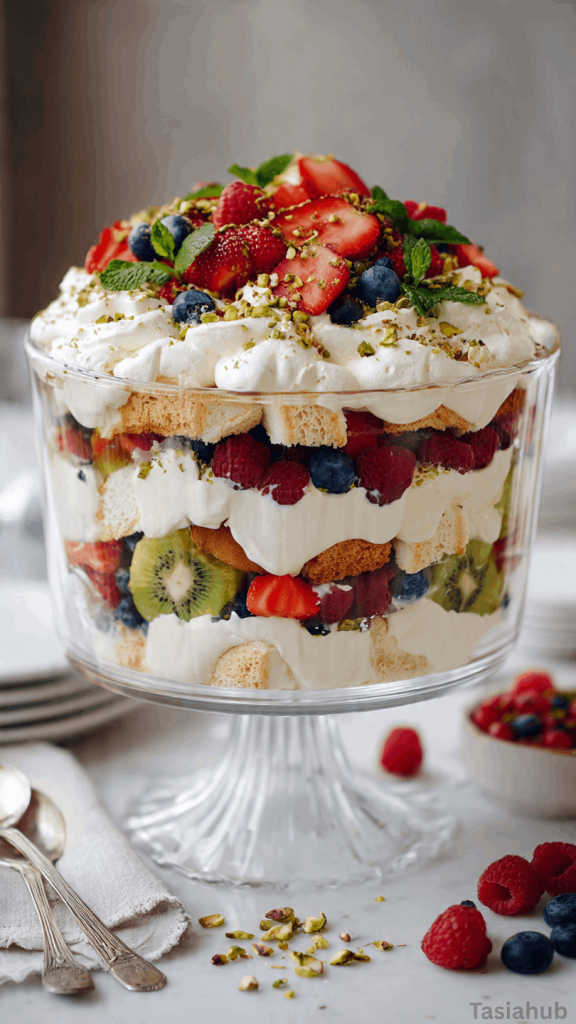 Christmas pavlova trifle