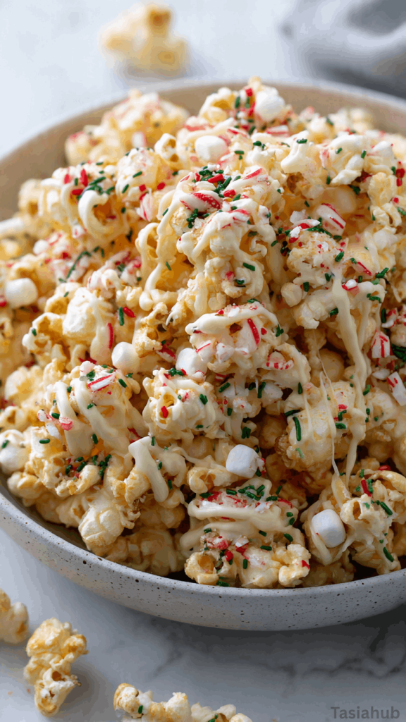 Christmas popcorn