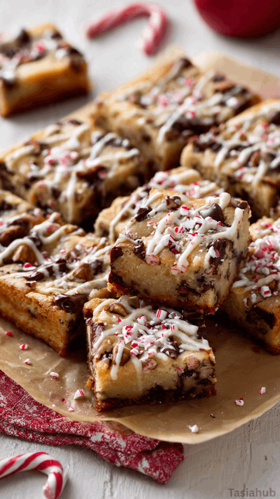 Xmas cookie bars