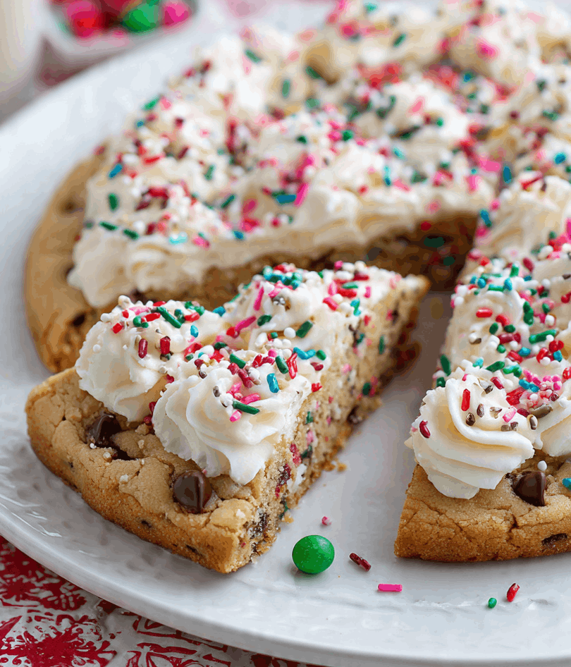 Christmas Cookie Cake
