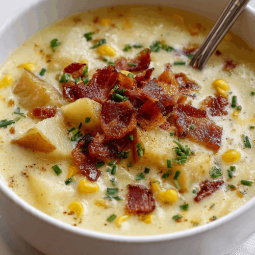 crockpot creamy corn chowder