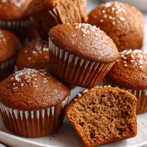 gingerbread muffins