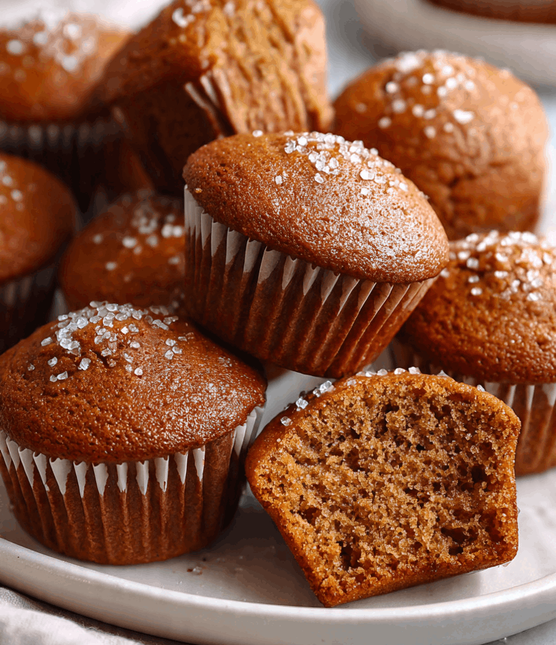gingerbread muffins