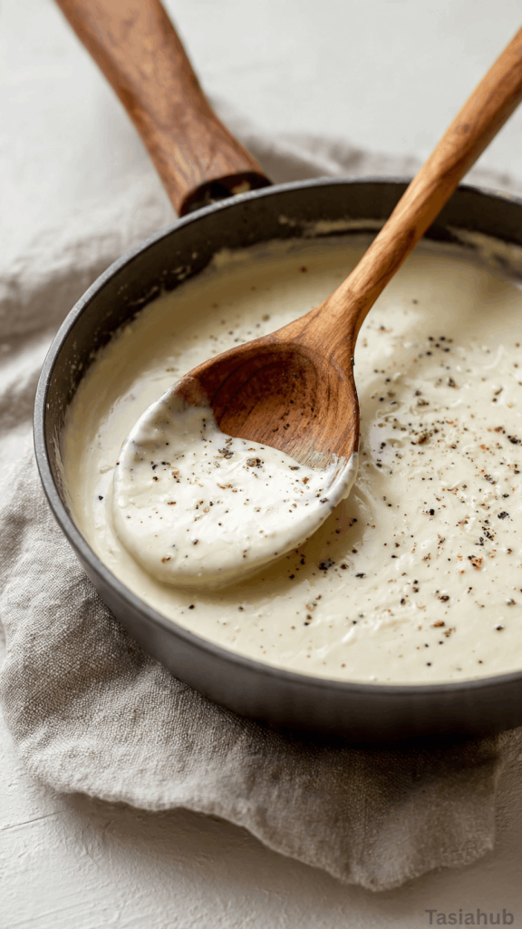 high protein Alfredo sauce
