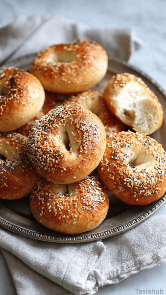 high protein bagels