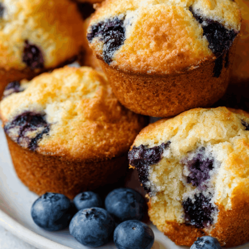 high protein blueberry muffins