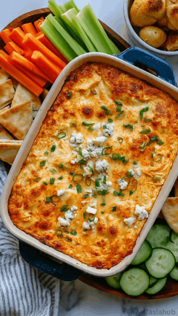 high protein buffalo chicken dip