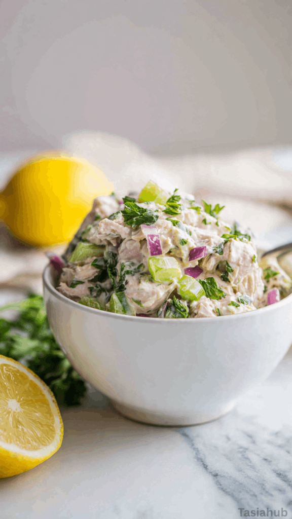 high protein tuna salad