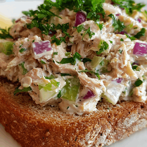 high protein tuna salad