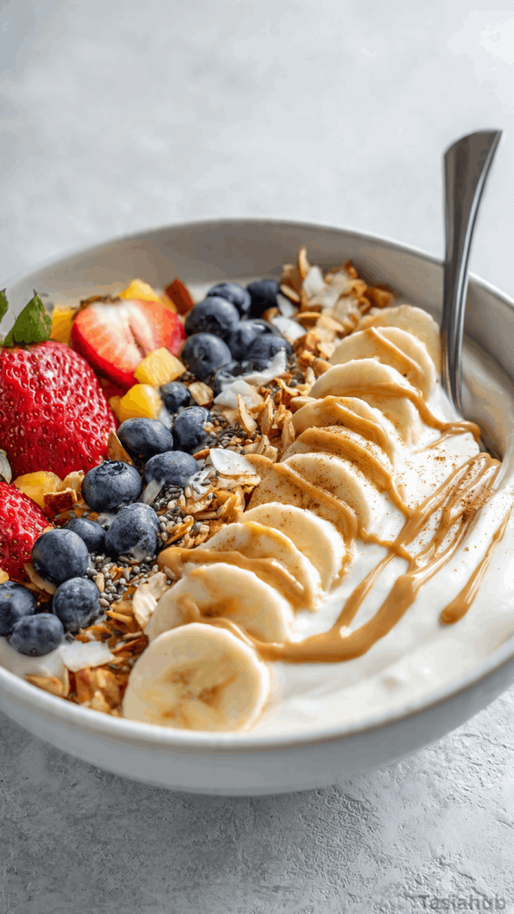high protein yogurt bowl recipe